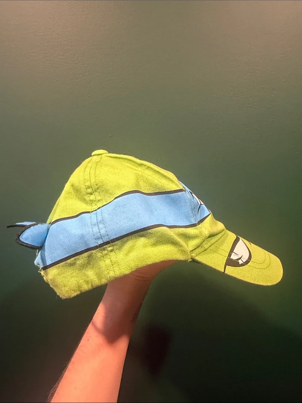 Kids Green Ninja Turtle SnapBack Cap